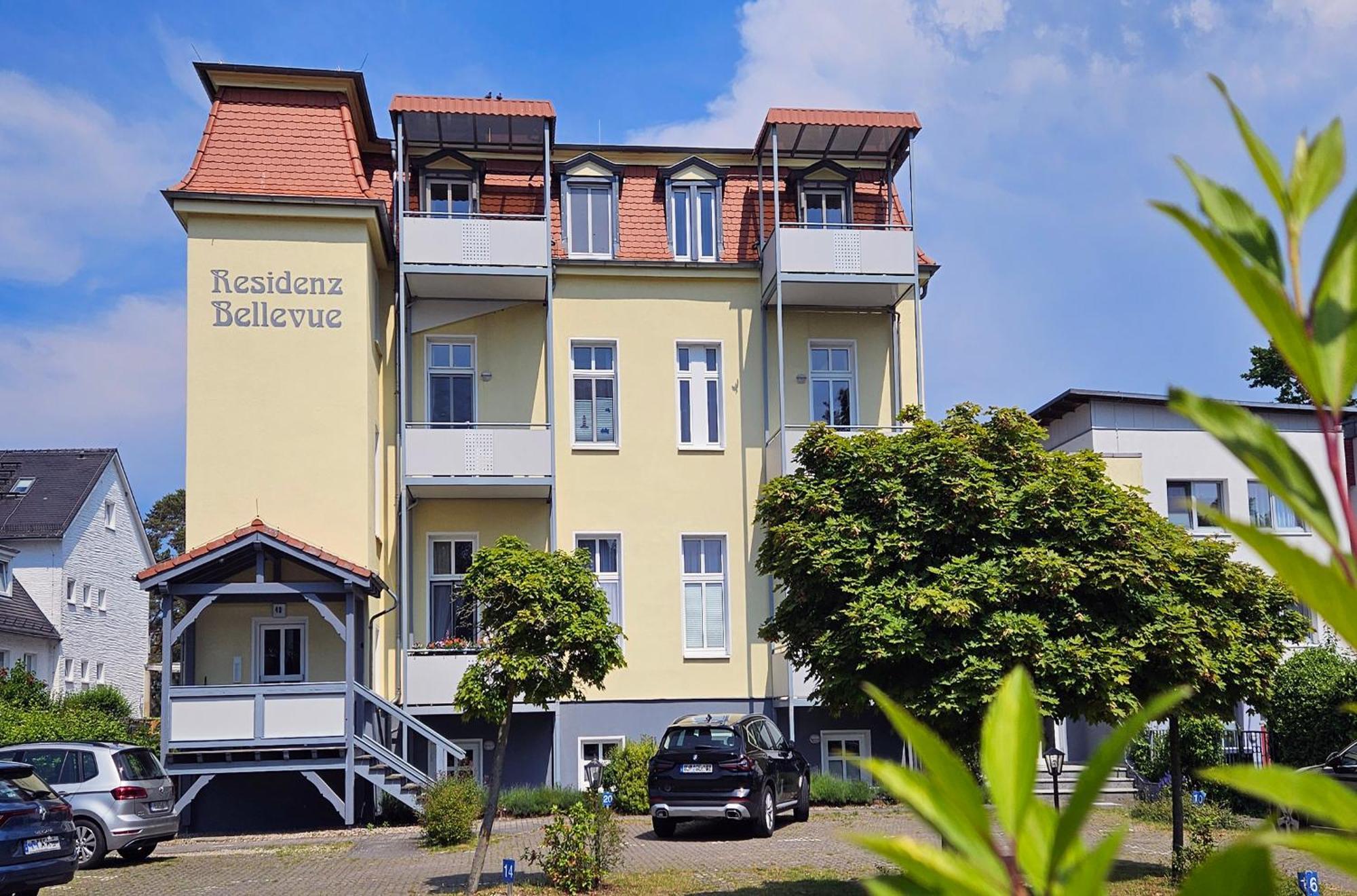 Residenz Bellevue Lägenhet Heringsdorf  Exteriör bild